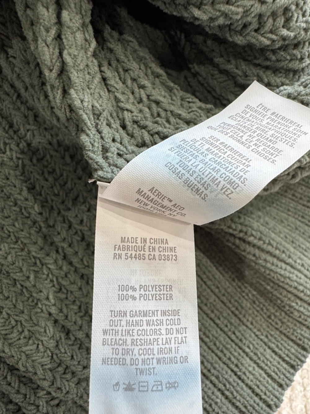 Aerie Sugar Rush Chenille Sweater Sz M - Picture 6 of 9